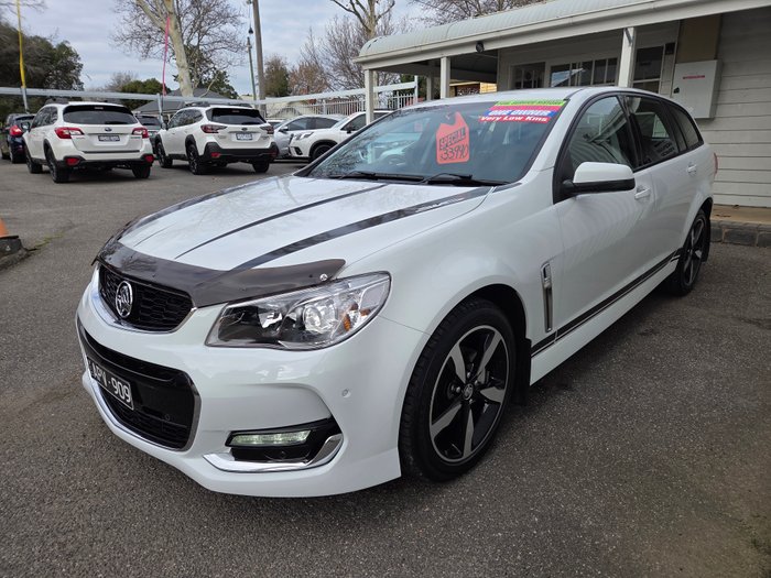 2017 Holden Commodore SV6 VF Series II MY17 WHITE