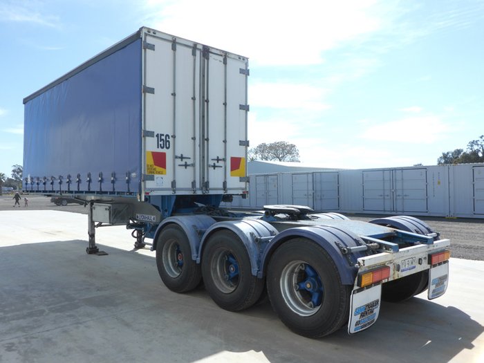 2004 Southern Cross 12 Pallet Rollback Curtainsider A Trailer