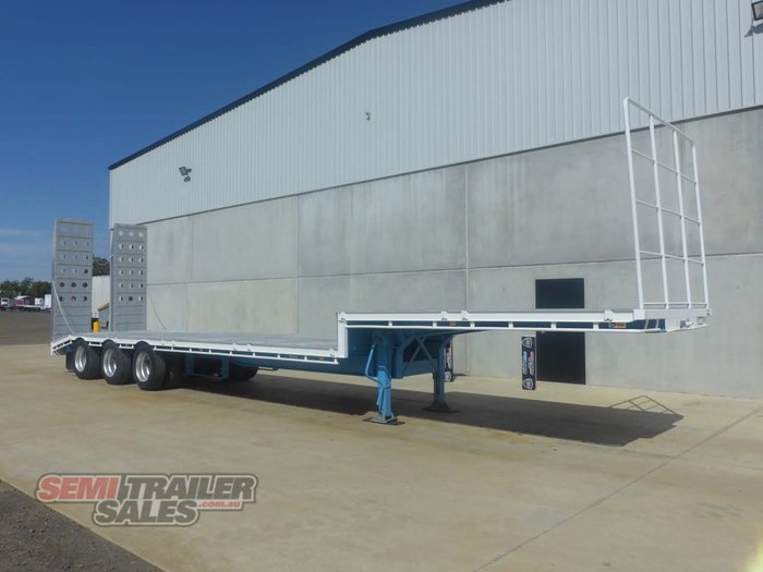 2007 Brimarco Semi Drop Deck with Ramps - RENTAL