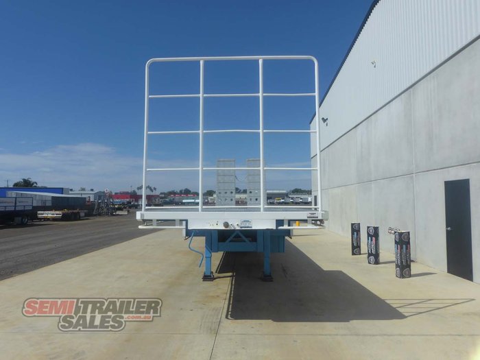 2007 Brimarco Semi Drop Deck with Ramps - RENTAL