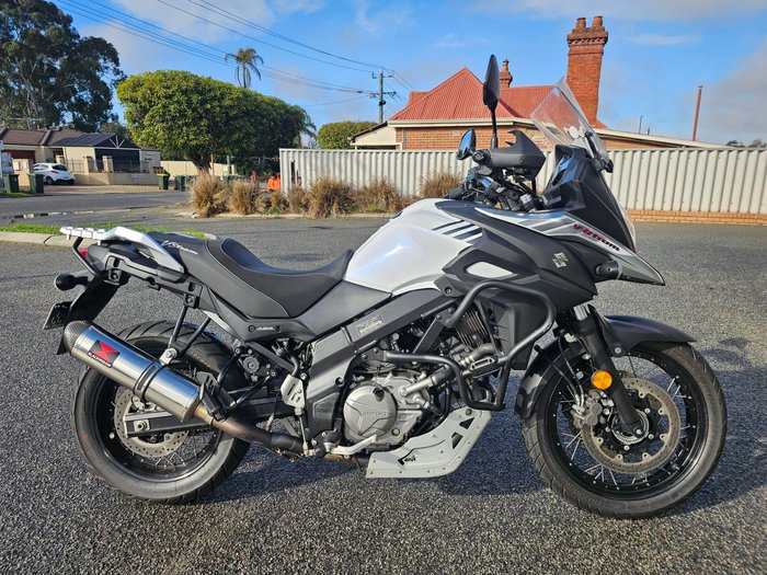 2017 Suzuki DL650L V-STROM White