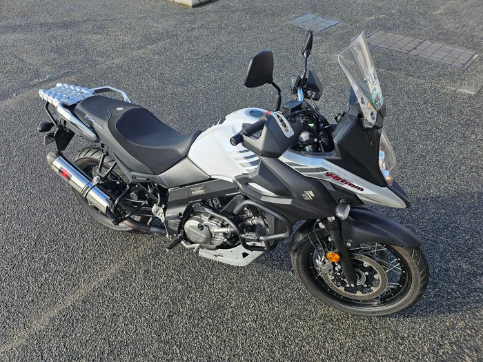 2017 Suzuki DL650L V-STROM White
