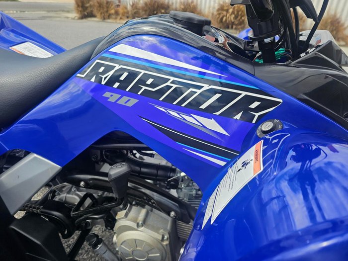 2023 Yamaha YFM90R Raptor Blue