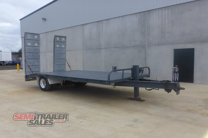 2015 Beavertail Single Axle Plant Trailer with Ramps