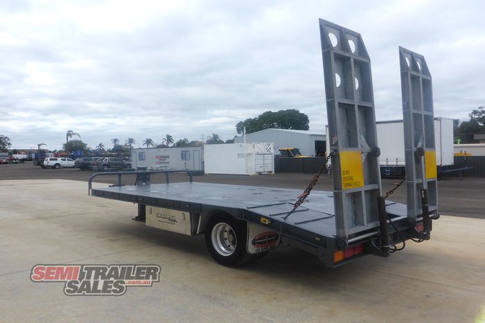 2015 Beavertail Single Axle Plant Trailer with Ramps