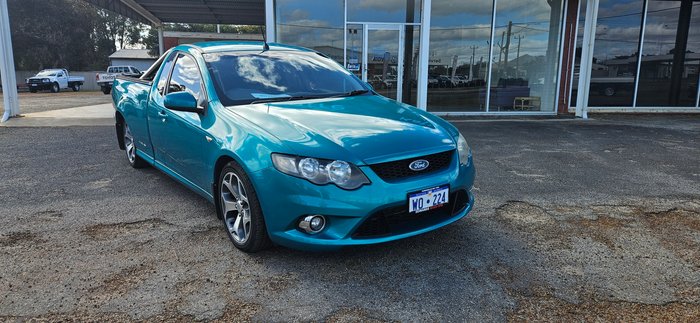 2008 Ford Falcon Ute XR6 FG Green