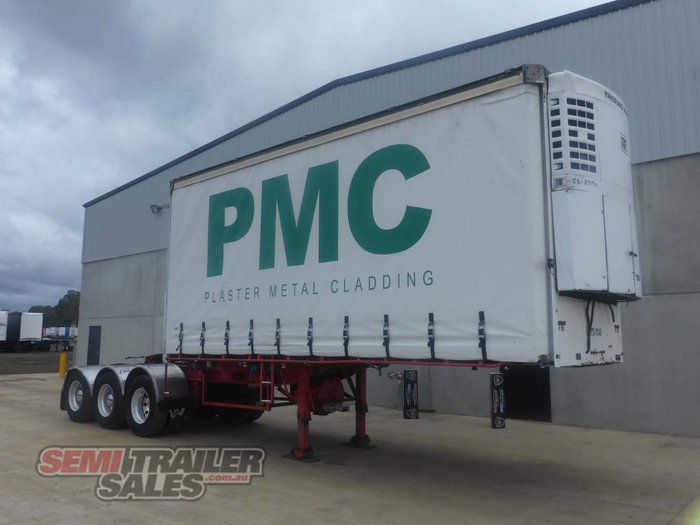 2004 Vawdrey 10 Pallet Refrigerated Curtainsider A Trailer