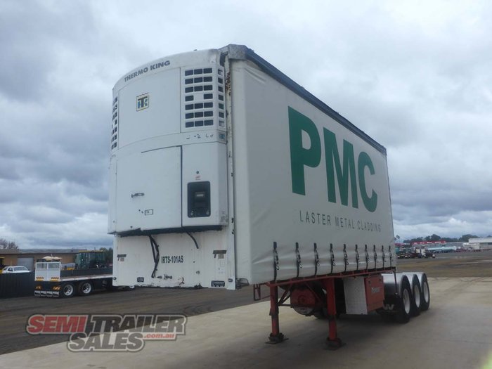 2004 Vawdrey 10 Pallet Refrigerated Curtainsider A Trailer