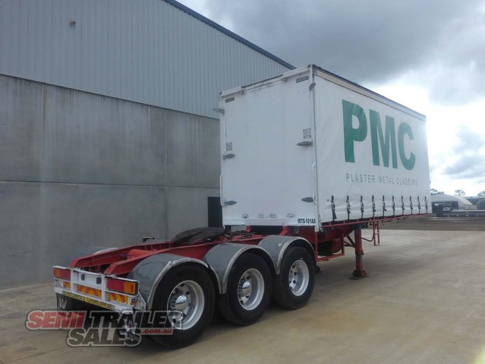 2004 Vawdrey 10 Pallet Refrigerated Curtainsider A Trailer
