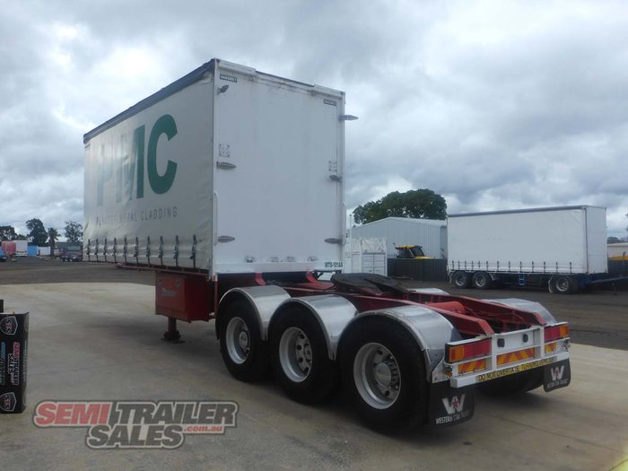 2004 Vawdrey 10 Pallet Refrigerated Curtainsider A Trailer