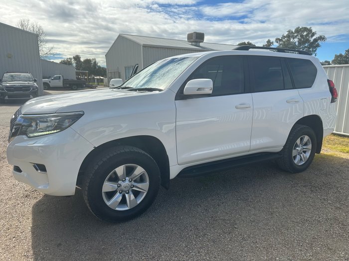 2018 Toyota Landcruiser Prado GXL GDJ150R 4X4 Dual Range White