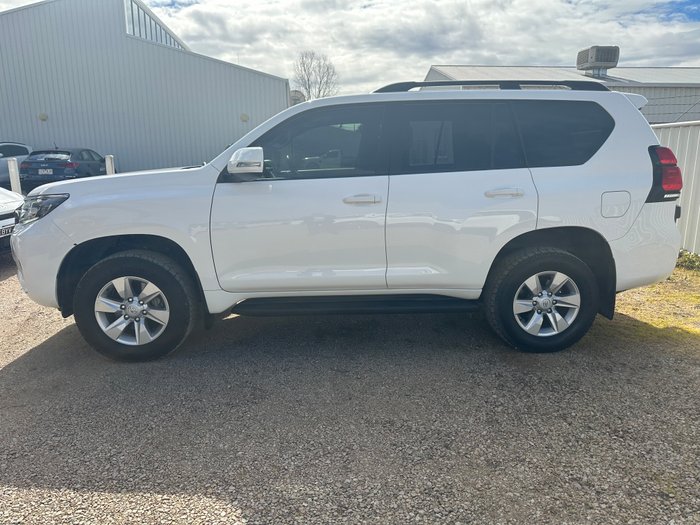 2018 Toyota Landcruiser Prado GXL GDJ150R 4X4 Dual Range White