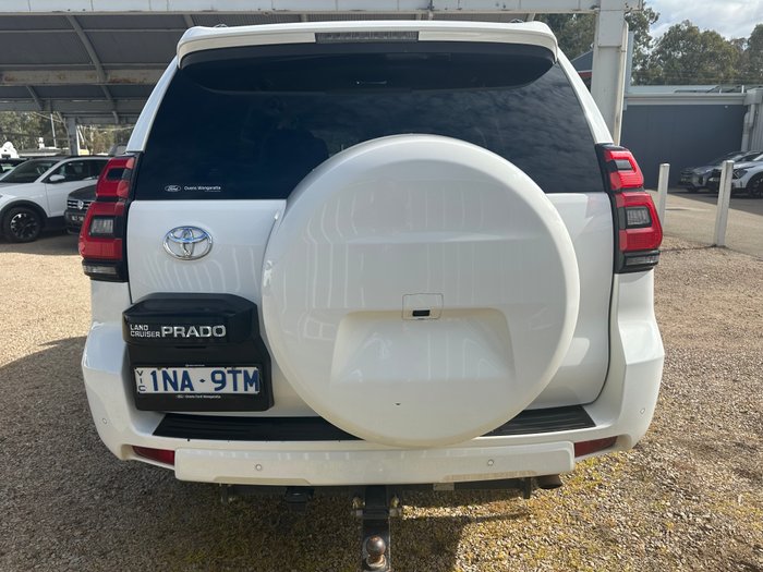 2018 Toyota Landcruiser Prado GXL GDJ150R 4X4 Dual Range White