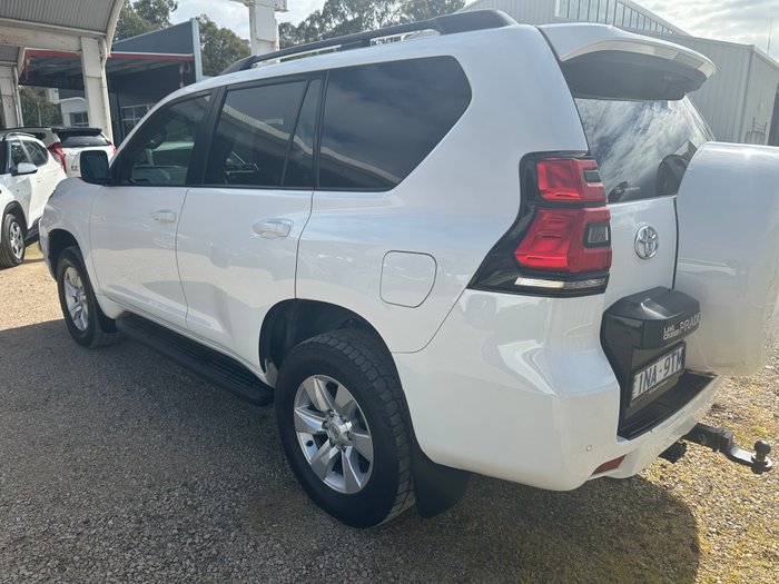 2018 Toyota Landcruiser Prado GXL GDJ150R 4X4 Dual Range White