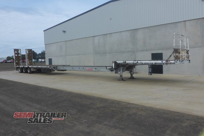 2009 Barker 45FT-70FT Dropdeck Extendable with Ramps