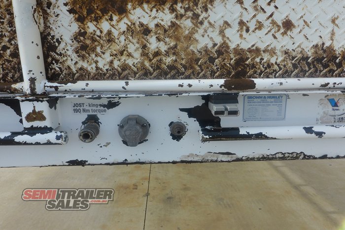 2009 Barker 45FT-70FT Dropdeck Extendable with Ramps