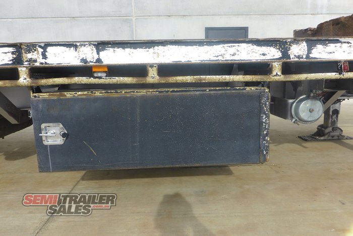 2009 Barker 45FT-70FT Dropdeck Extendable with Ramps