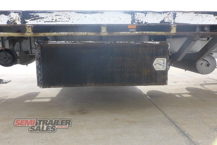 2009 Barker 45FT-70FT Dropdeck Extendable with Ramps