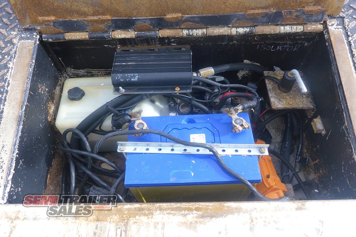 2009 Barker 45FT-70FT Dropdeck Extendable with Ramps