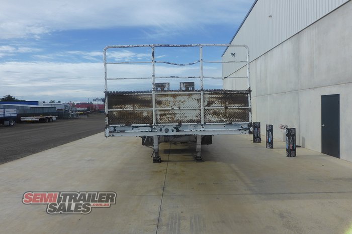 2009 Barker 45FT-70FT Dropdeck Extendable with Ramps