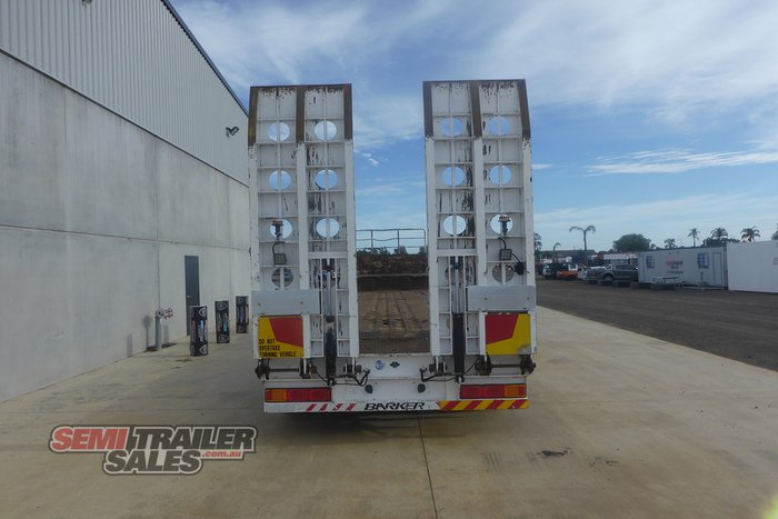 2009 Barker 45FT-70FT Dropdeck Extendable with Ramps