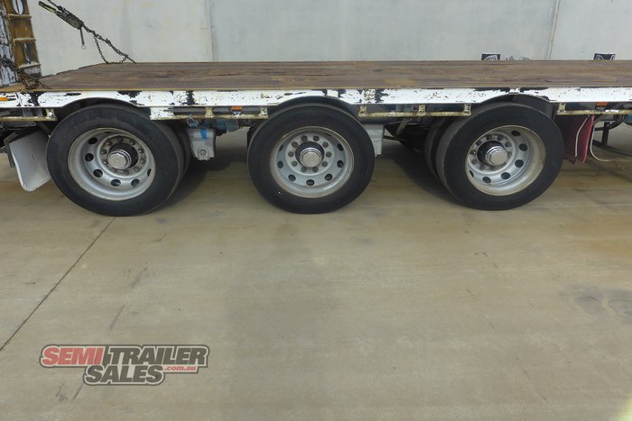 2009 Barker 45FT-70FT Dropdeck Extendable with Ramps