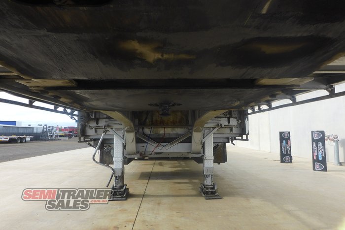 2009 Barker 45FT-70FT Dropdeck Extendable with Ramps