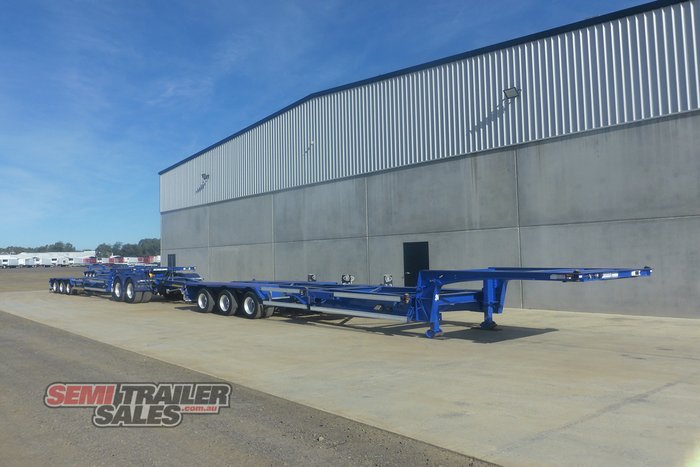 2020 Maxitrans 40FT Dropdeck Skel Road Train Set with Dolly