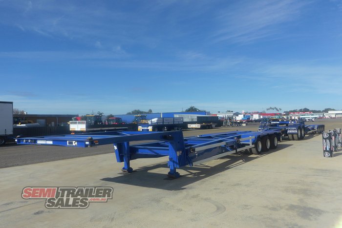 2020 Maxitrans 40FT Dropdeck Skel Road Train Set with Dolly