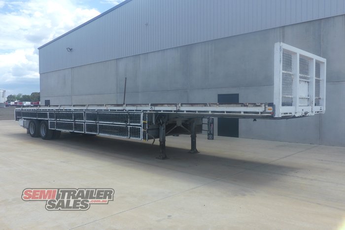 1994 Haulmark Bogie Steel Speck Flat Top