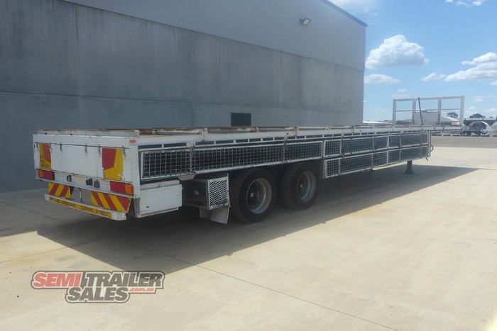 1994 Haulmark Bogie Steel Speck Flat Top