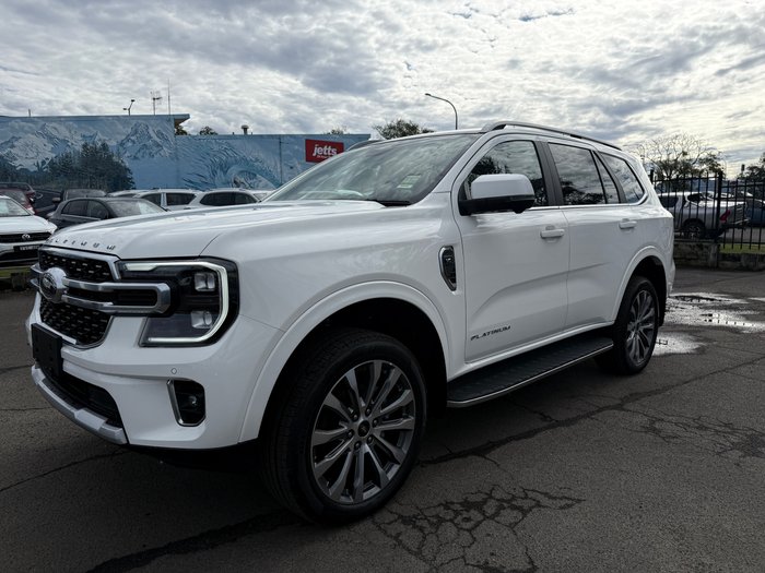 2025 FORD EVEREST EVEREST,2026.00,SUV,PLATINUM,4x4,3.0L V6 DSL,10 SPD AUTO ARCTIC WHITE