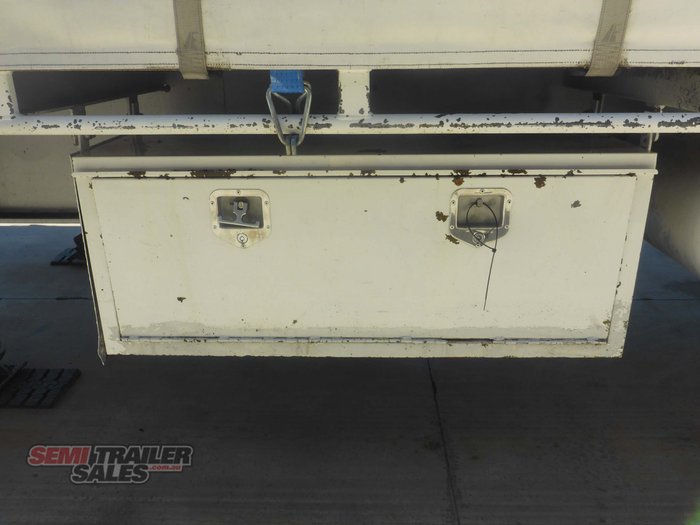 2010 Topstart 22 Pallet Dropdeck Curtainsider with Mezz