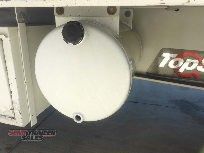 2010 Topstart 22 Pallet Dropdeck Curtainsider with Mezz