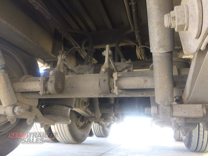 2010 Topstart 22 Pallet Dropdeck Curtainsider with Mezz