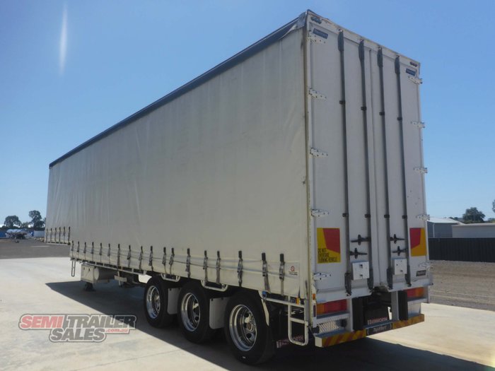 2010 Topstart 22 Pallet Dropdeck Curtainsider with Mezz