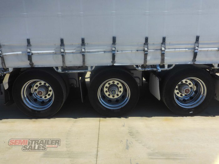 2010 Topstart 22 Pallet Dropdeck Curtainsider with Mezz