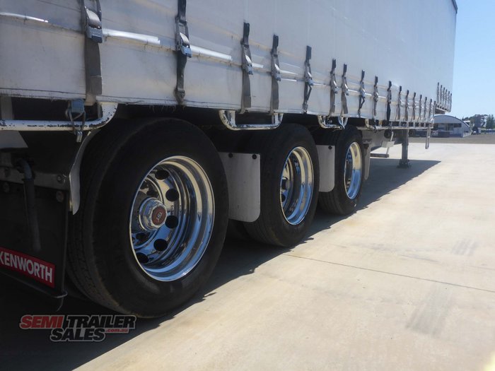 2010 Topstart 22 Pallet Dropdeck Curtainsider with Mezz