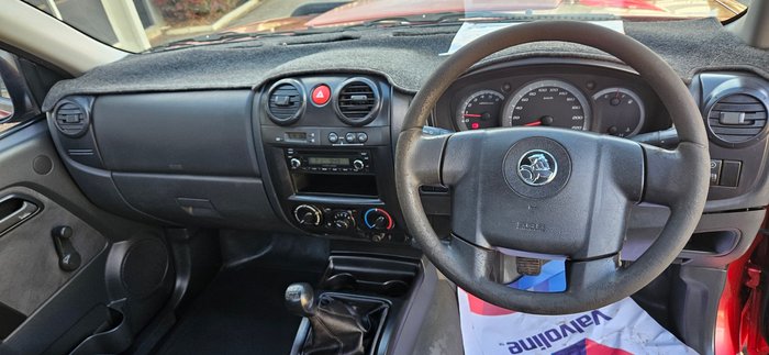 2008 Holden Colorado DX RC Red