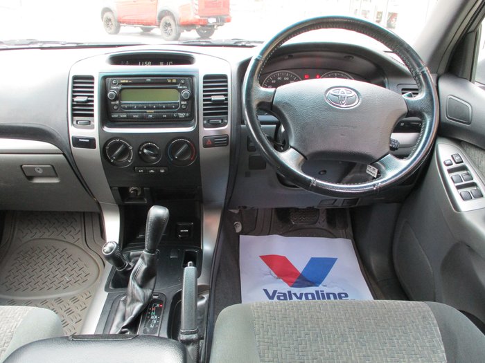 2005 Toyota Landcruiser Prado GX KZJ120R White