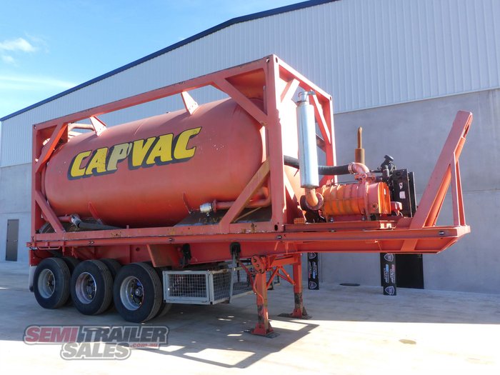 1983 Custom Lusty Vacuum Suction Tanker (2005 Vacuum Tank)