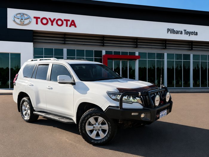 2021 Toyota Prado GXL White