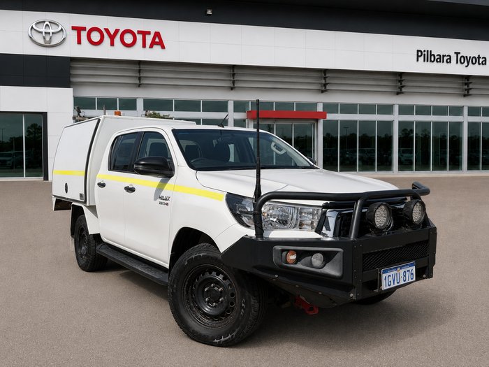 2019 Toyota Hilux SR Glacier White