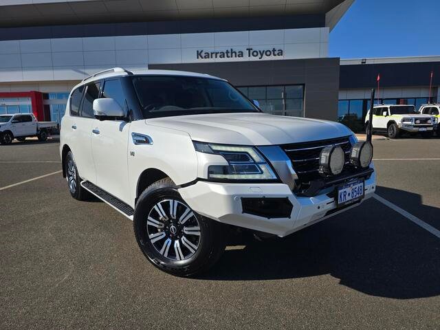 2022 Nissan PATROL Nissan PATROL WAG 5.6 PET AUTO TI-L MOONSTONE WHITE
