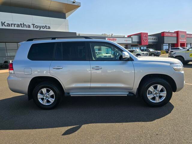 2020 Toyota LANDCRUISER LC200 4.5L T/D A/T GXL Silver Pearl