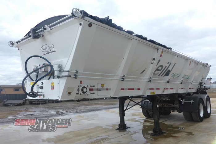 2014 AMS Live Bottom Trailer