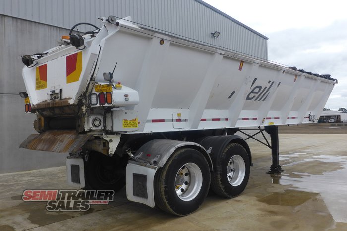 2014 AMS Live Bottom Trailer