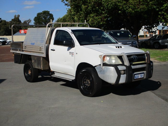 2007 Toyota Hilux SR KUN26R MY07 White
