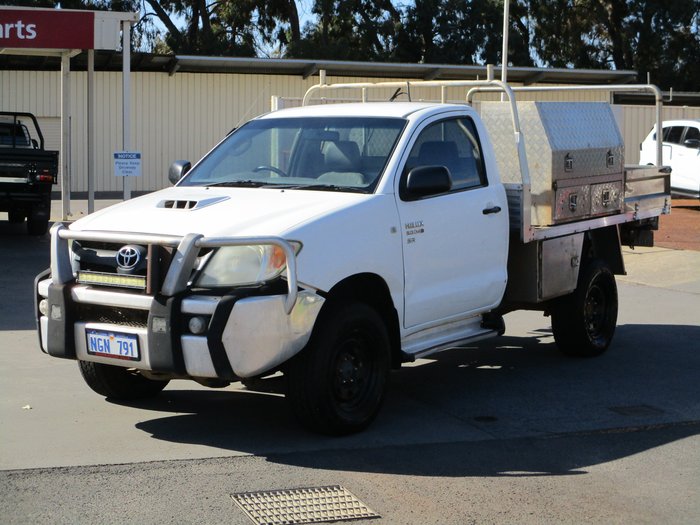 2007 Toyota Hilux SR KUN26R MY07 White