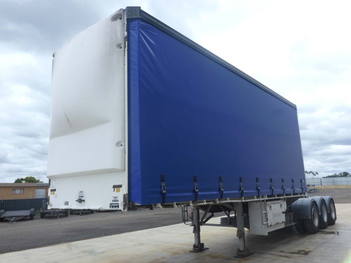 2009 Vawdrey 12 Pallet Curtainsider A Trailer